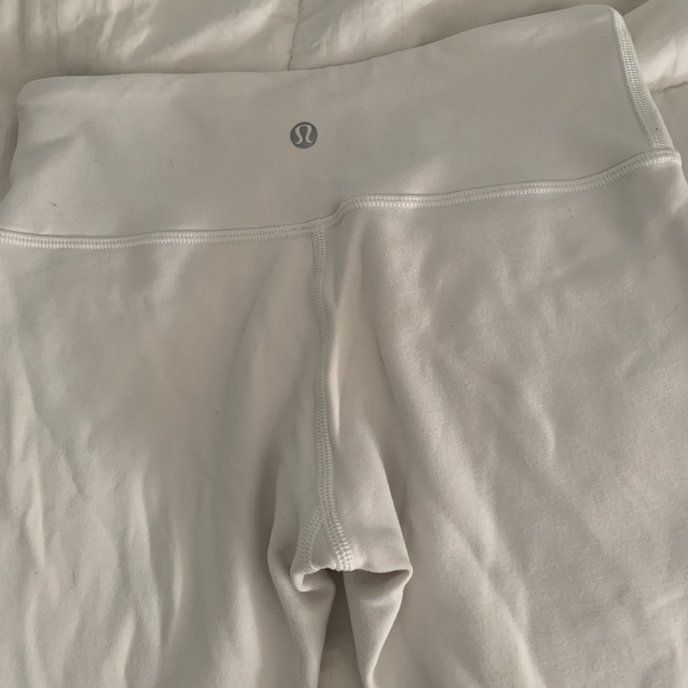 Lululemon leggings size 4 white